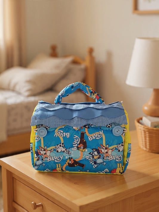 BOLSO CASITA BLUEY POP AMARILLO