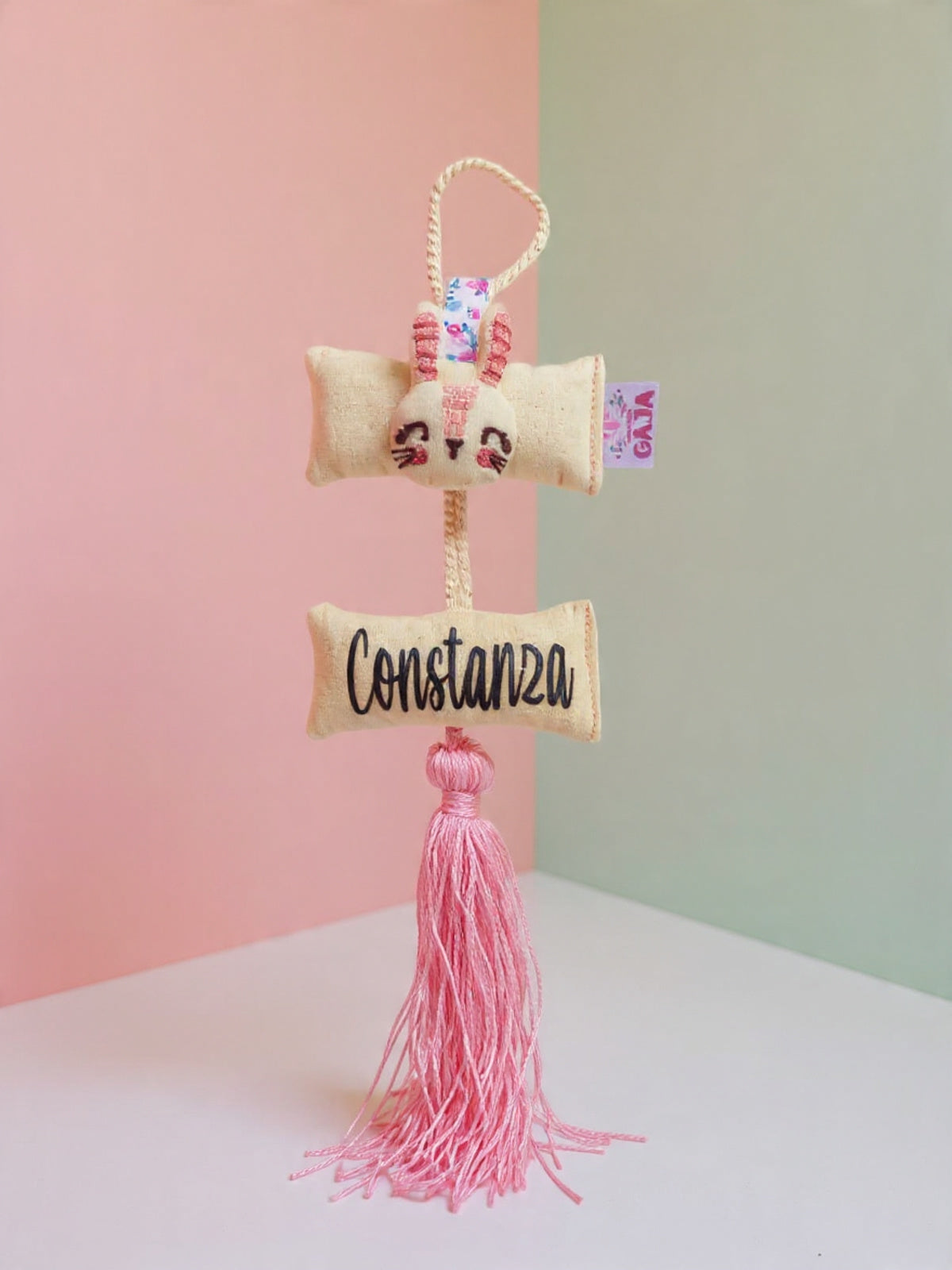 colgante personalizado conejito