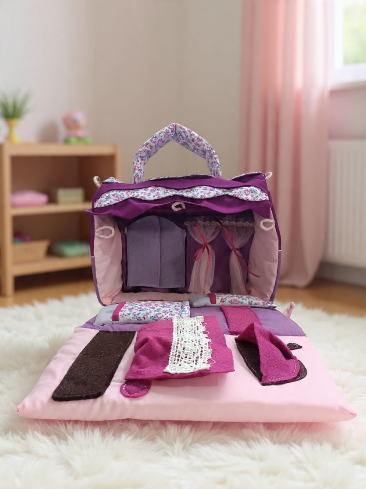 Bolso casita edicion Huntrix tamaño mini